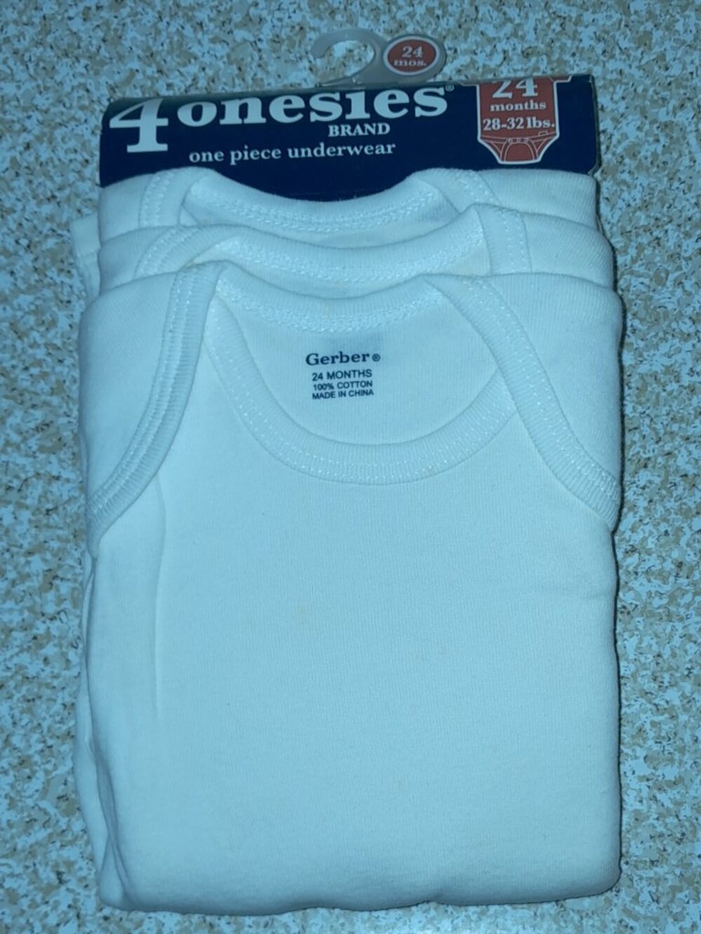 5 NEW Short Sleeve Cotton Onesies (Bodysuits) Underwear: Gerber, Koala Baby